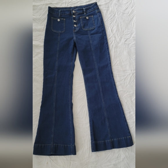 Highrise wide leg jean, tall - Picture 2 of 6